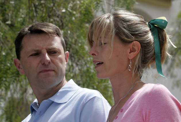 Gerry and Kate McCann addressed the media regarding their missing daughter Madeleine, in Lagos