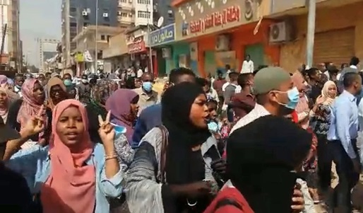 Sudan women protests