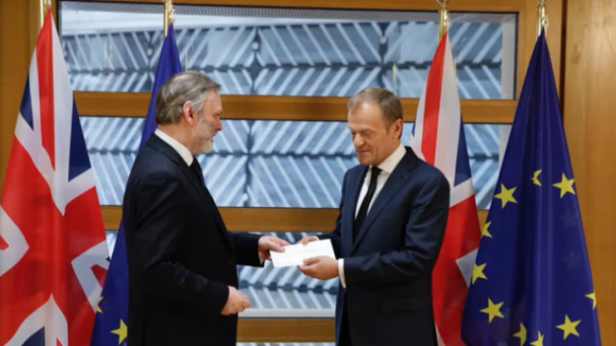 Article 50 Letter Delivery