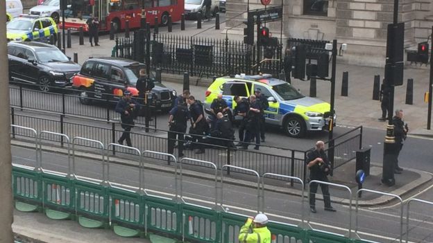 Whitehall terror arrest