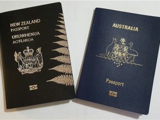 Australia NZ Dual passports