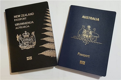 Australia NZ Dual passports
