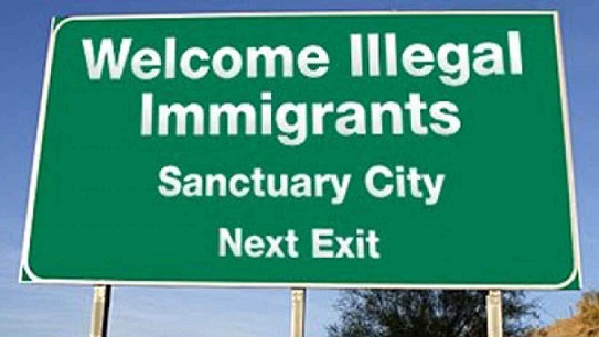 Sanctuary City sign