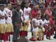 San Francisco 49ers National Anthem Kneeling