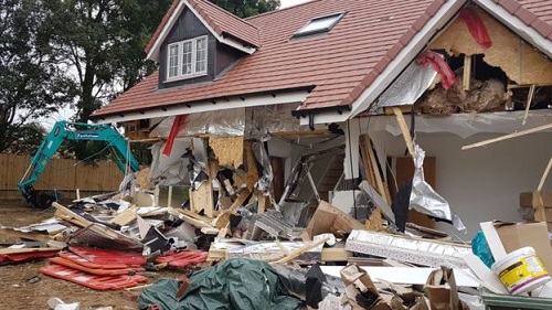 Ermine Street destroyed home