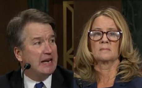 Brett Kavanaugh and Christine Blasey Ford