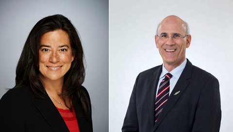 Jody Wilson-Raybould and Michael Wernick