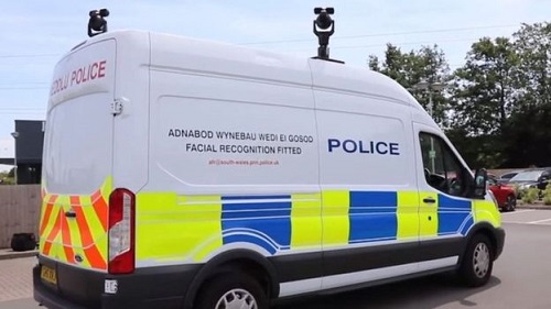 facial recognition police van