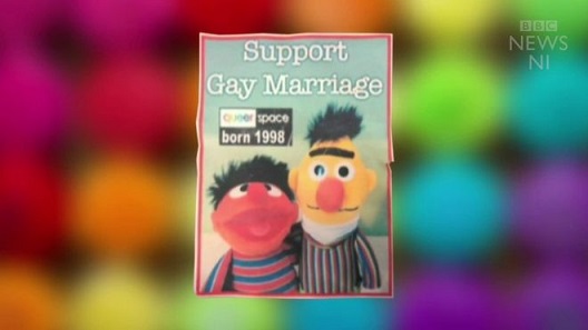 Sesame Street characters Bert and Ernie