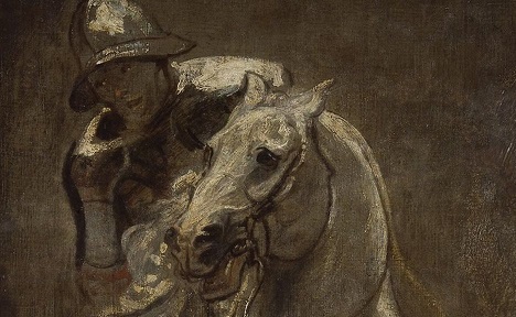 A Soldier On Horseback by Anthony Van Dyck