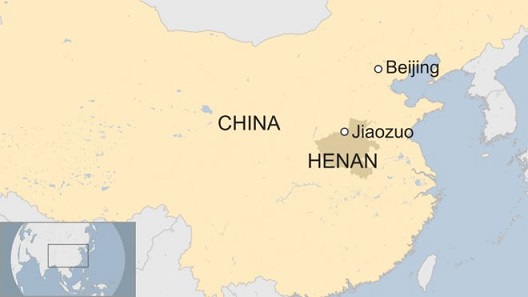 China Henan map