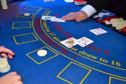 black jack table