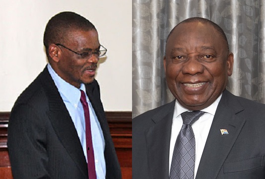 Magashule and Ramaphosa