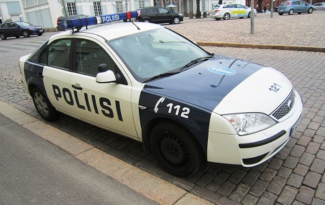 Finland Police car