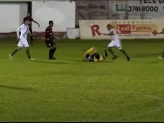 Ribeiro kicking referee