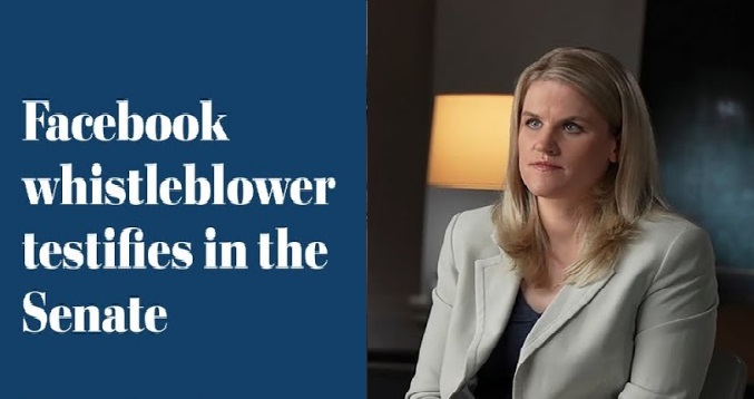 Senate Commerce Committee Facebook Whistleblower Frances Haugen