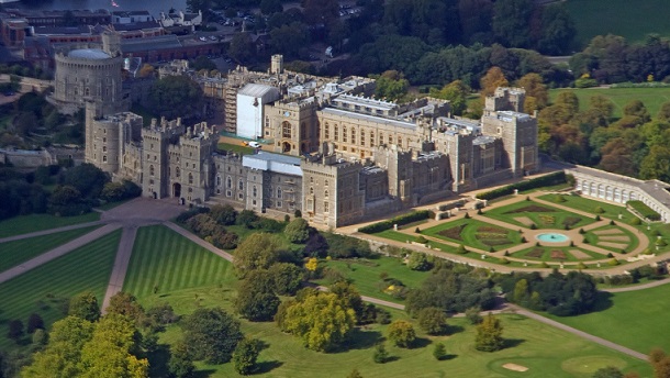 Windsor Castle from Air