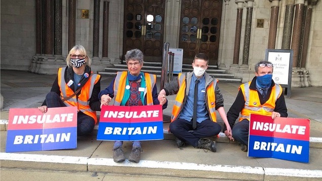 Insulate Britain protesters