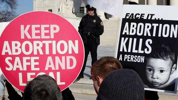 abortion placards