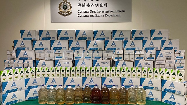 Hong Kong liquid methamphetamine