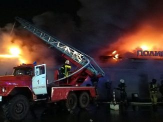 Kostroma bar fire