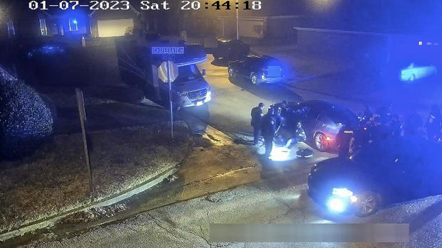 Tyre Nichols arrest video image
