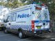 Sydney police van