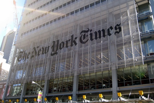 The New York Times building