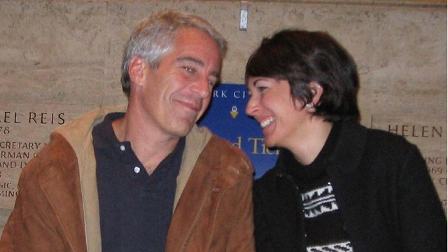 Ghislaine Maxwell with Jeffrey Epstein