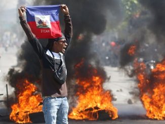 Haiti Port-au-Prince protester