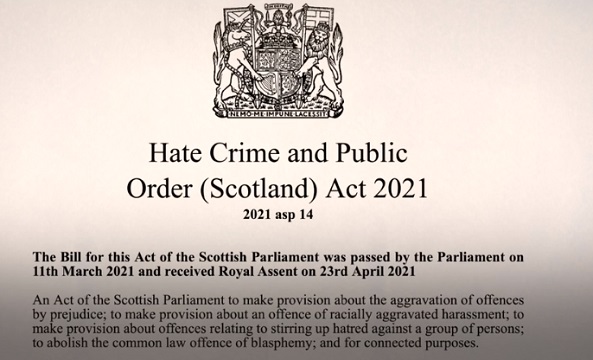 Scotland Hate Crime 2021
