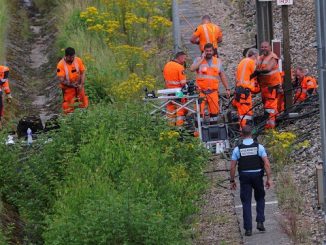 Paris railway attack SNCF railway workers and police