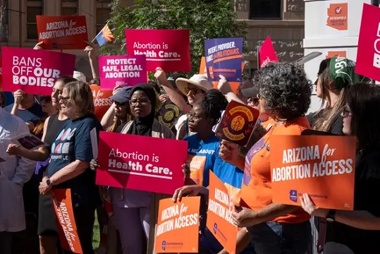 Arizona abortion protesters