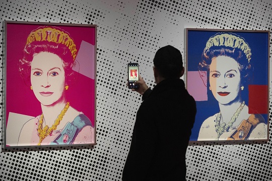 Andy Warhol Queen Elizabeth II prints