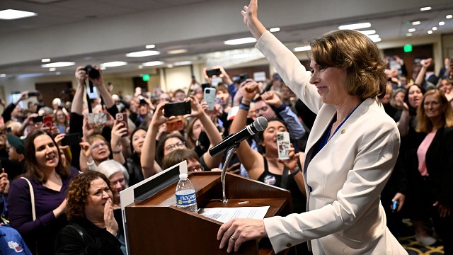 Judge Susan Crawford celebrates