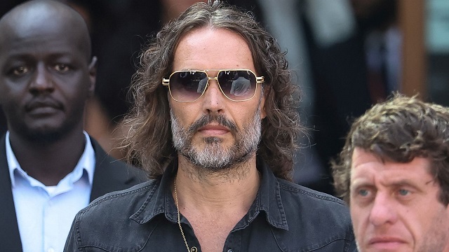 Russell Brand outside Westminster Magistrates Court Russell Brand outside Westminster Magistrates Court