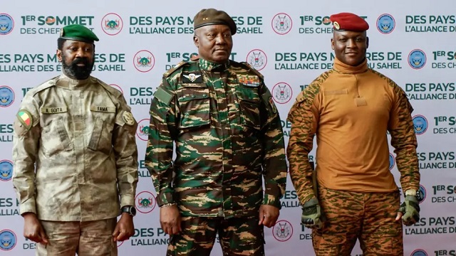 Colonel Assimi Goita and Abdourahamane Tchiani and Ibrahim Traore