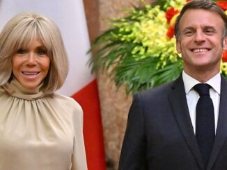 Brigitte and Emmanuel Macron
