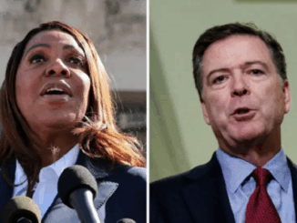 Letitia James and James Comey
