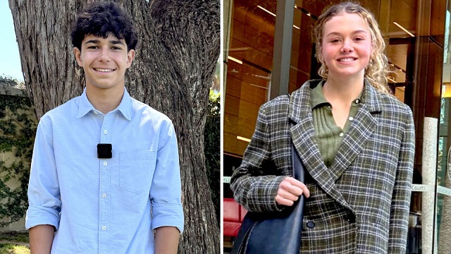 Noah Jones and Macy Neyland