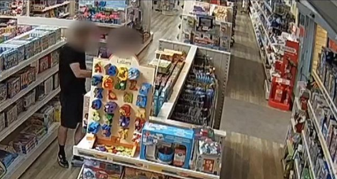 tracking possible shoplifting