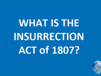 What is the Insurrection Act of 1807?
