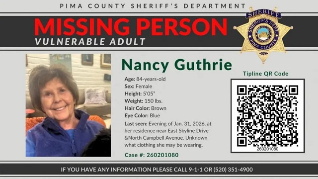 Nancy Guthrie missing