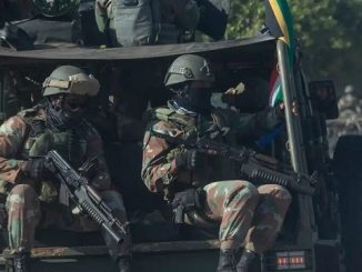 South Africa National Defence Forces soldiers