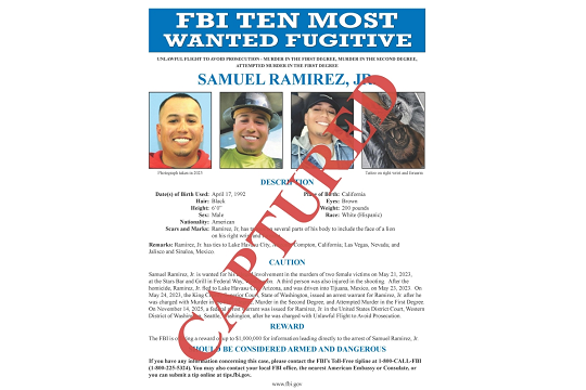 FBI captured Samuel Ramirez Jr