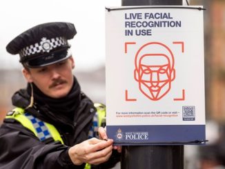 facial recognition in use poster