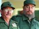 Raul and Fidel Castro