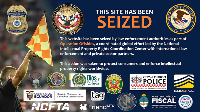 domain seizure banner