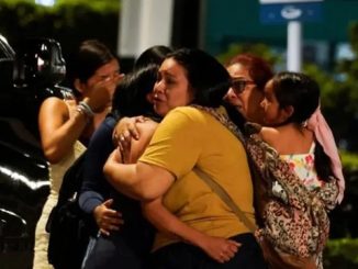 people outside Jose Joaquin de Olmedo International Airport