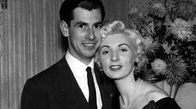 Ruth Ellis with her boyfriend David Blakely